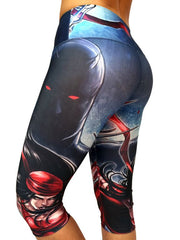 Elektra Capri - Leggings - Butterfly Armor 