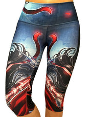 Elektra Capri - Leggings - Butterfly Armor 